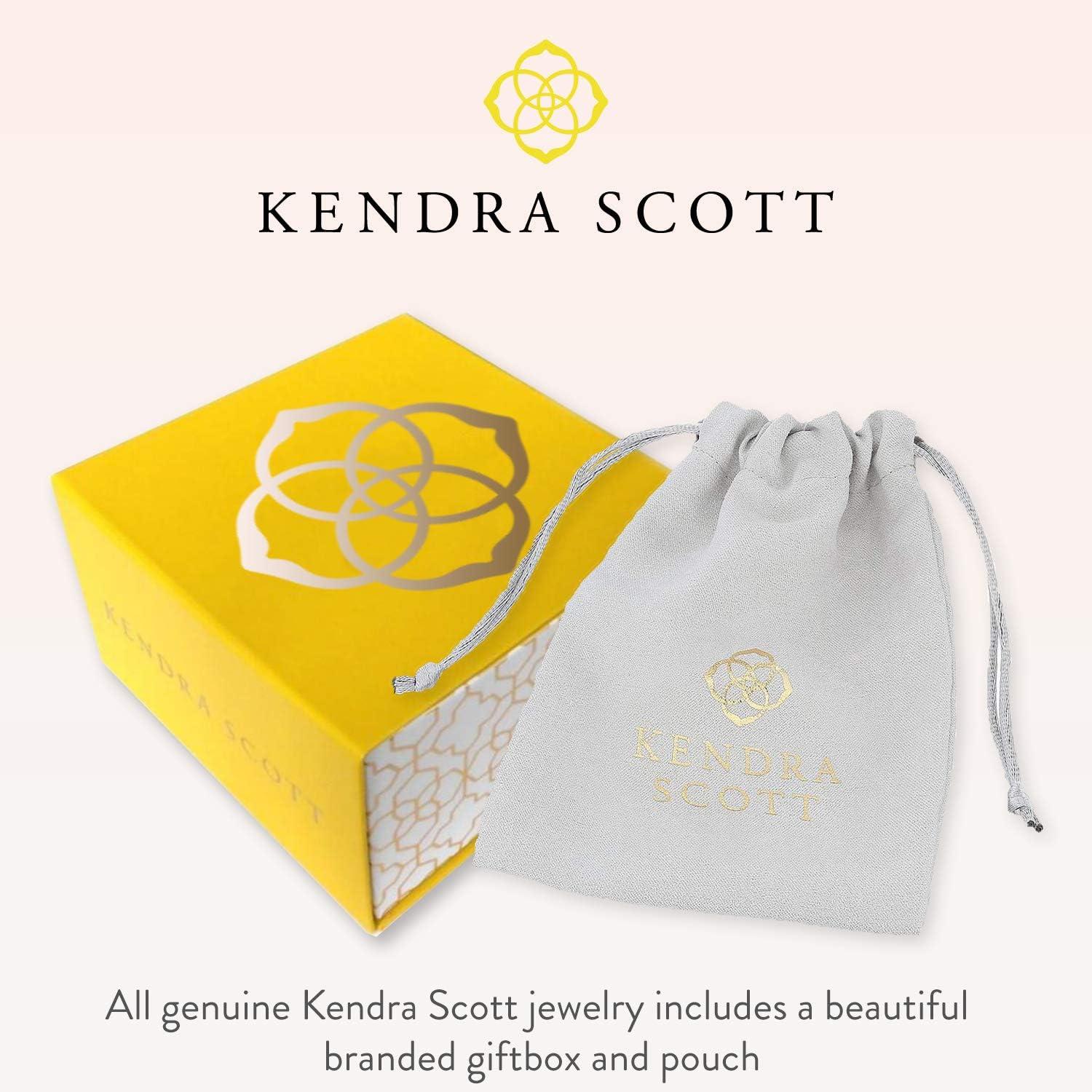 imageKendra Scott Tess Pendant Necklace for Women Fashion JewelryGOLD IRIDESCENT DICHROIC GLASS