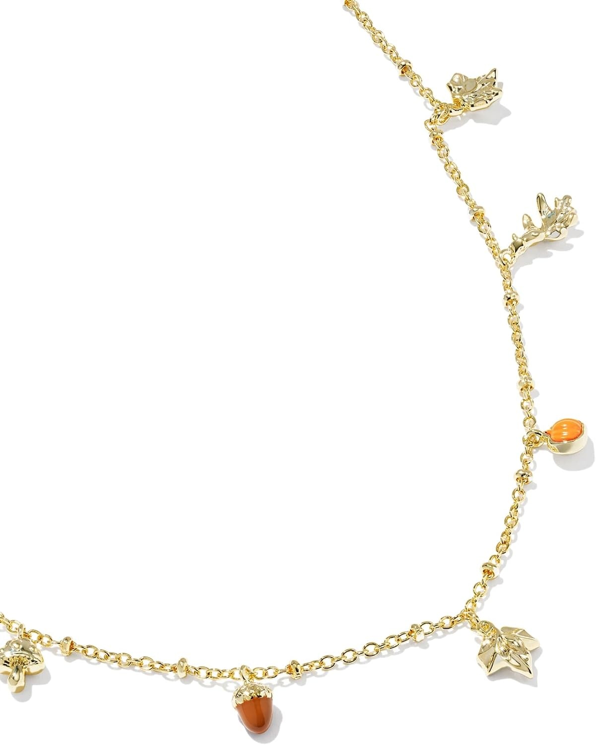 image:imageKendra Scott Autumn Charm Necklace 14k GoldPlated Brass Multi Mix