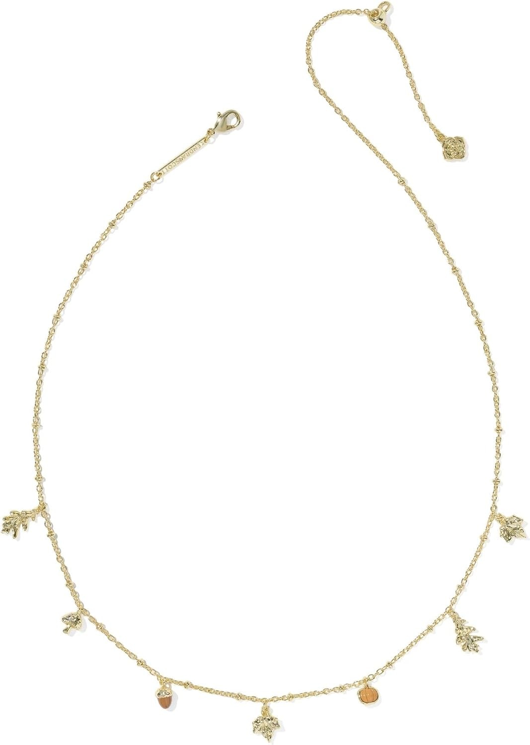 image:imageKendra Scott Autumn Charm Necklace 14k GoldPlated Brass Multi Mix