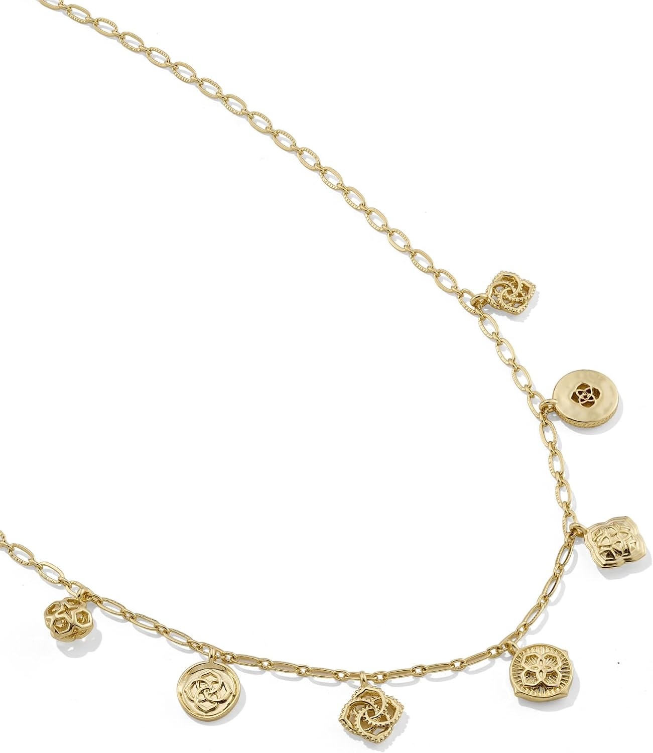image:imageKendra Scott Dira Charm Necklace14K YELLOW GOLD OVER BRASS