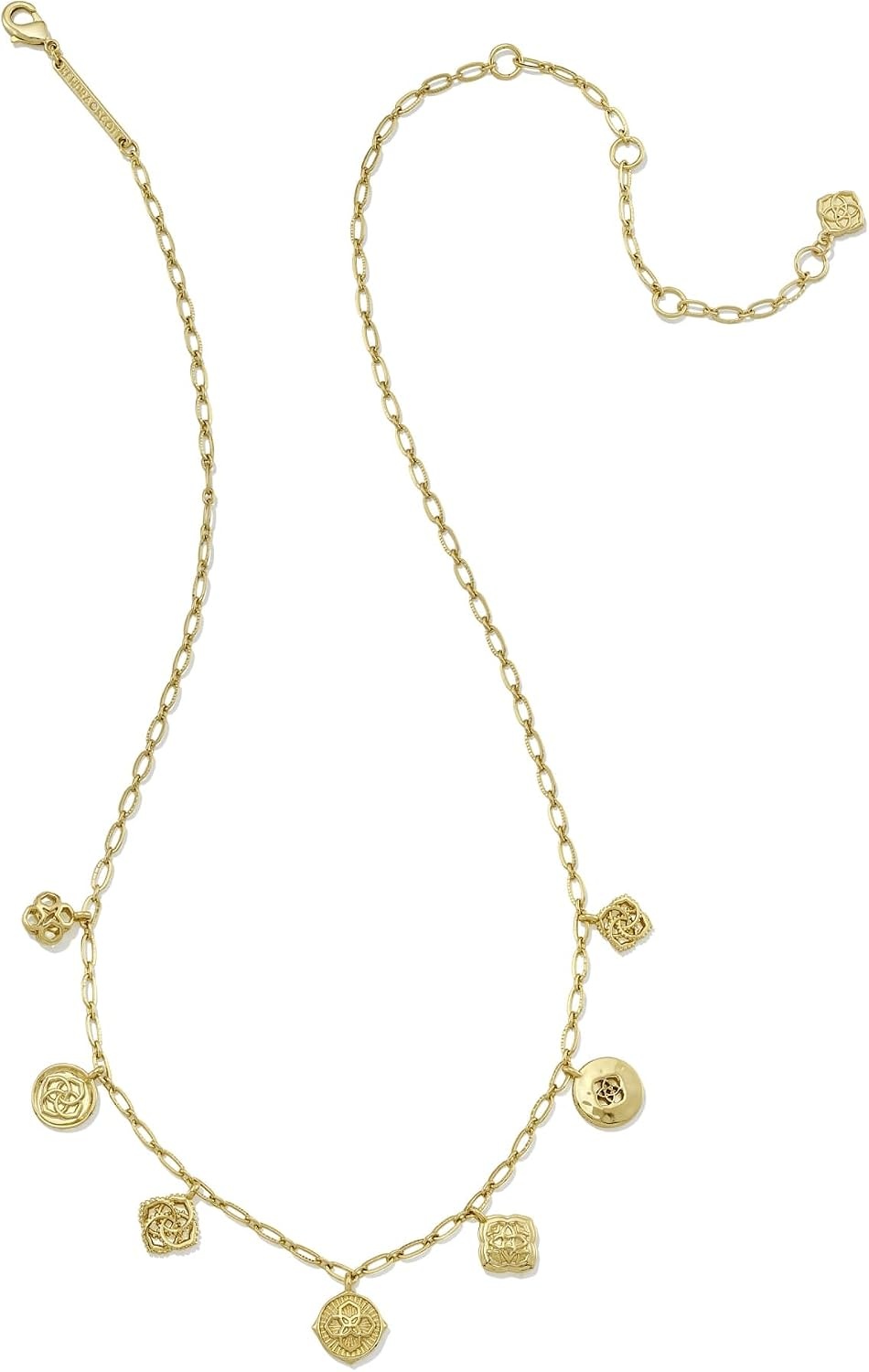 image:imageKendra Scott Dira Charm Necklace14K YELLOW GOLD OVER BRASS