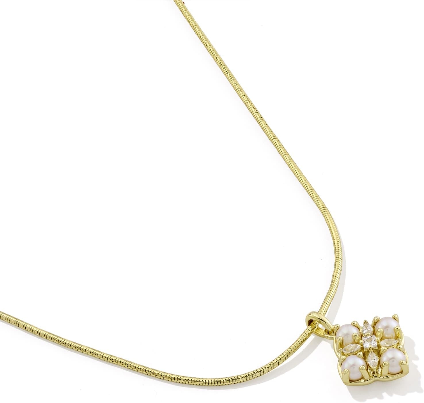 image:imageKendra Scott Dira Pearl Short Pendant NecklaceGOLD FRESHWATER CULTURED PEARL