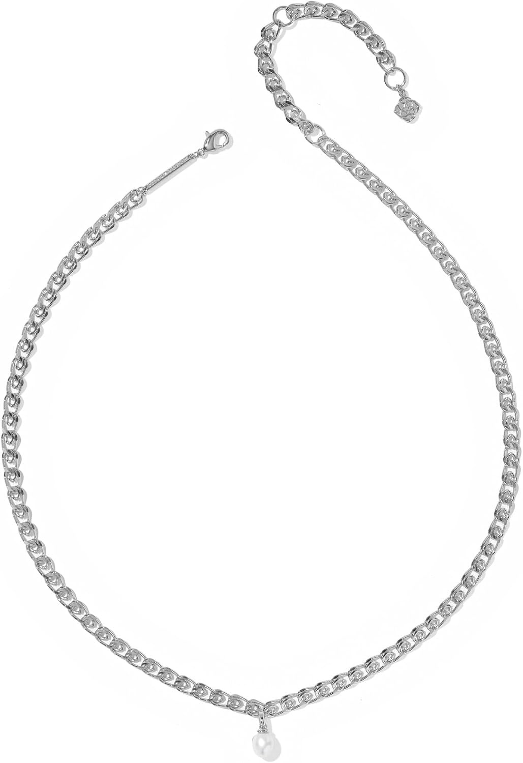 image:imageKendra Scott Oakland Pearl Chain NecklaceSILVER FRESHWATER CULTURED PEARL