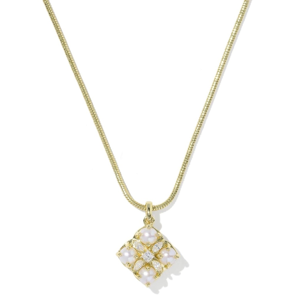 image:imageKendra Scott Dira Pearl Short Pendant NecklaceGOLD FRESHWATER CULTURED PEARL