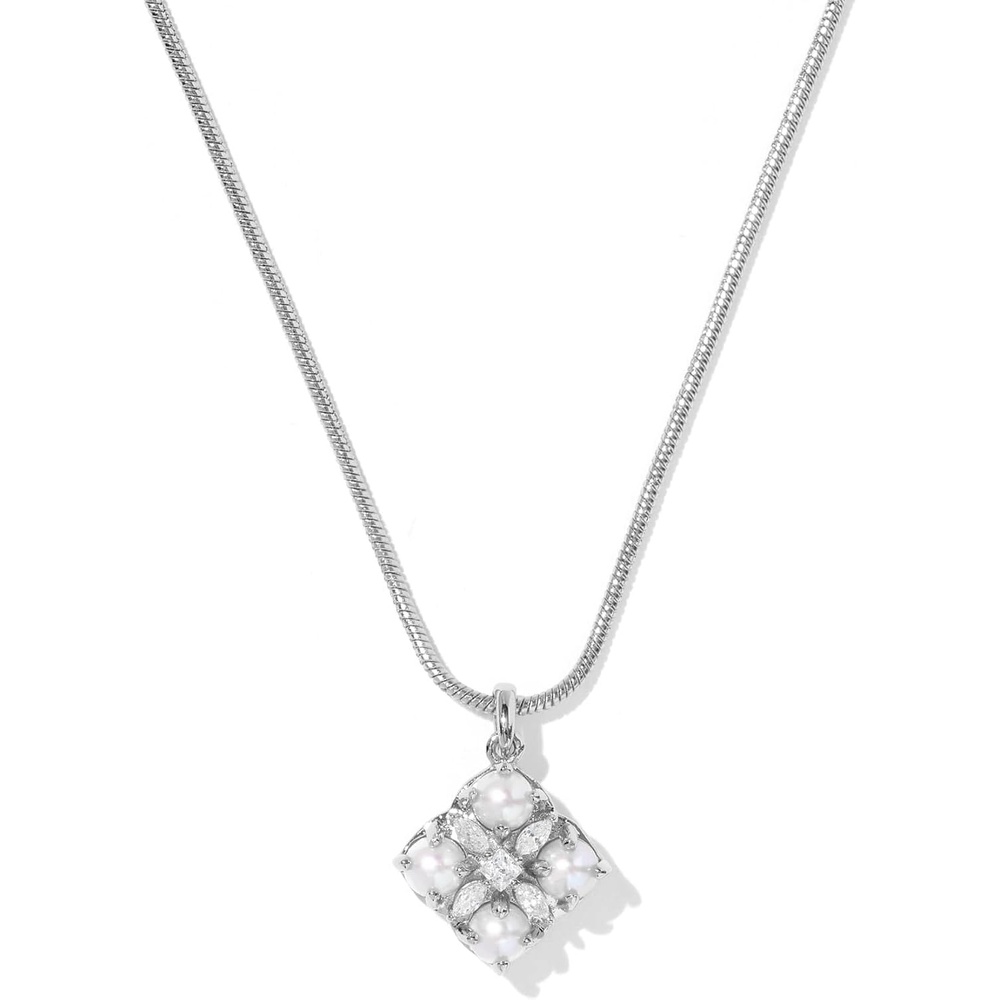 image:imageKendra Scott Dira Pearl Short Pendant NecklaceSILVER FRESHWATER CULTURED PEARL