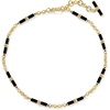 GOLD- BLACK AGATE