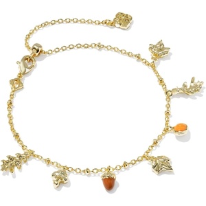 Kendra Scott Autumn Charm Bracelet, 14k Gold-Plated Brass, Multi Mix
