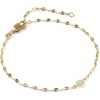 14K YELLOW GOLD-FILLED/WHITE CZ
