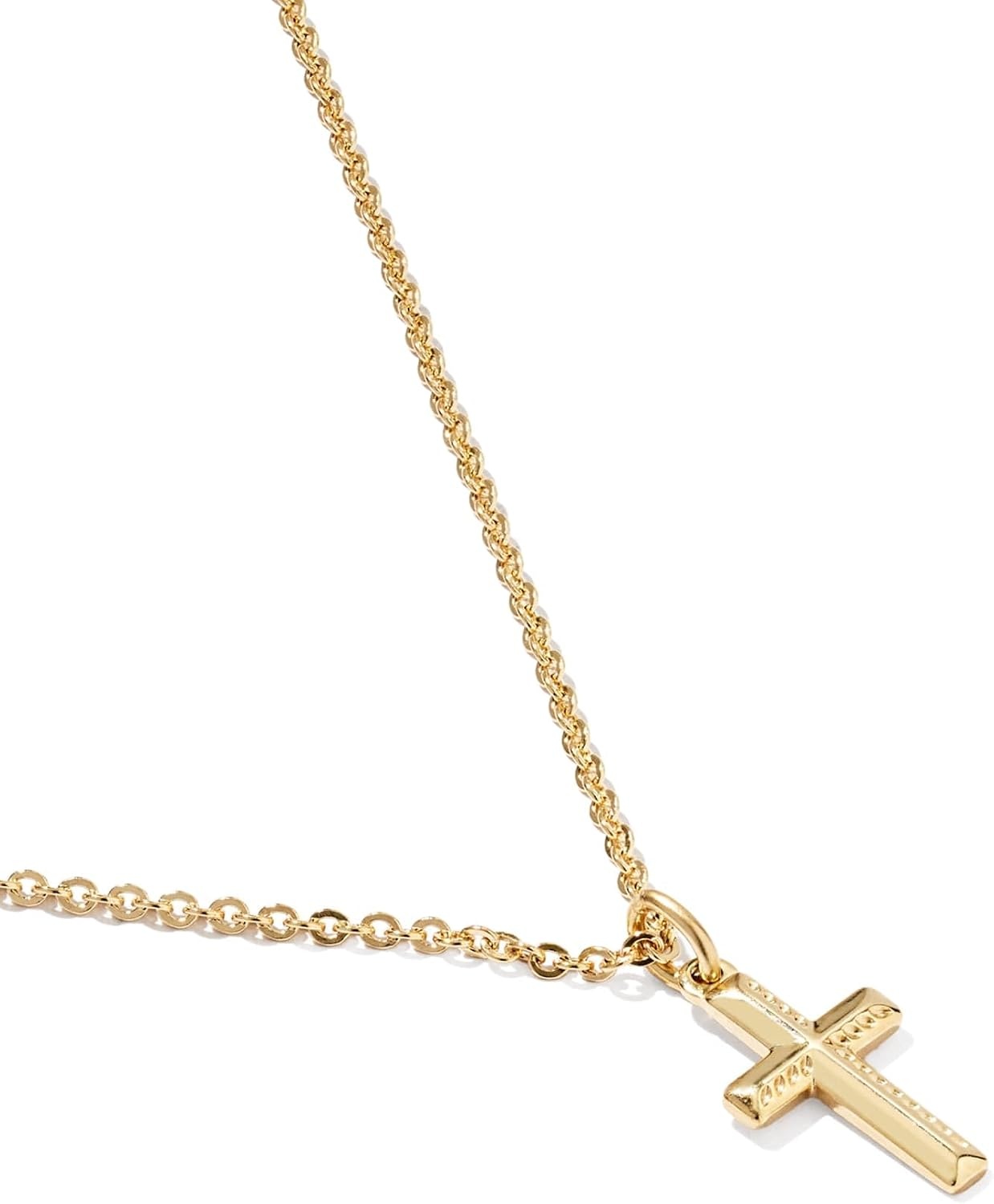 image:imageKendra Scott Cross Short Pendant Necklace 14K Gold Filled