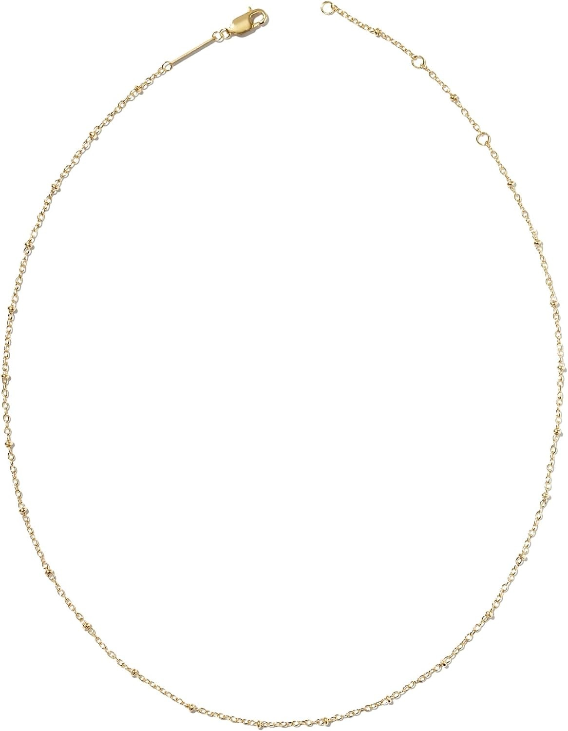 image:imageKendra Scott Evelyn Single Satellite Chain Necklace 14K Gold Filled