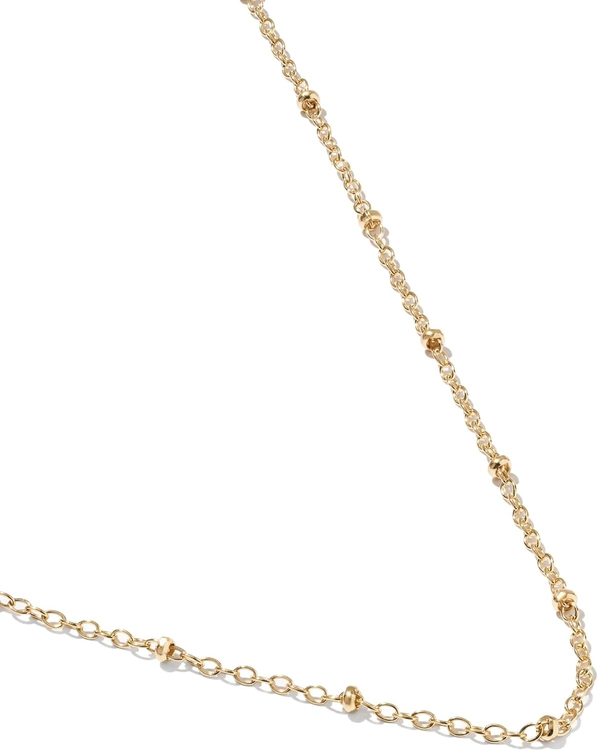 image:imageKendra Scott Evelyn Single Satellite Chain Necklace 14K Gold Filled