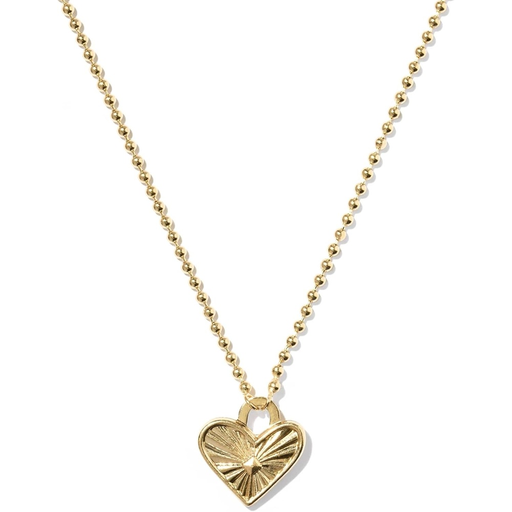 image:imageKendra Scott Ari Heart Beaded Necklace 14K Gold Filled