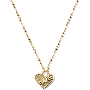 Kendra Scott Ari Heart Beaded Necklace, 14K Gold- Filled