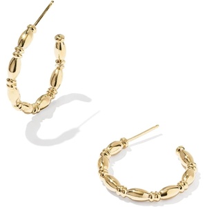 Kendra Scott Miriam Large Bead Hoop Earrings, 14K Gold- Filled(14K YELLOW GOLD-FILLED)